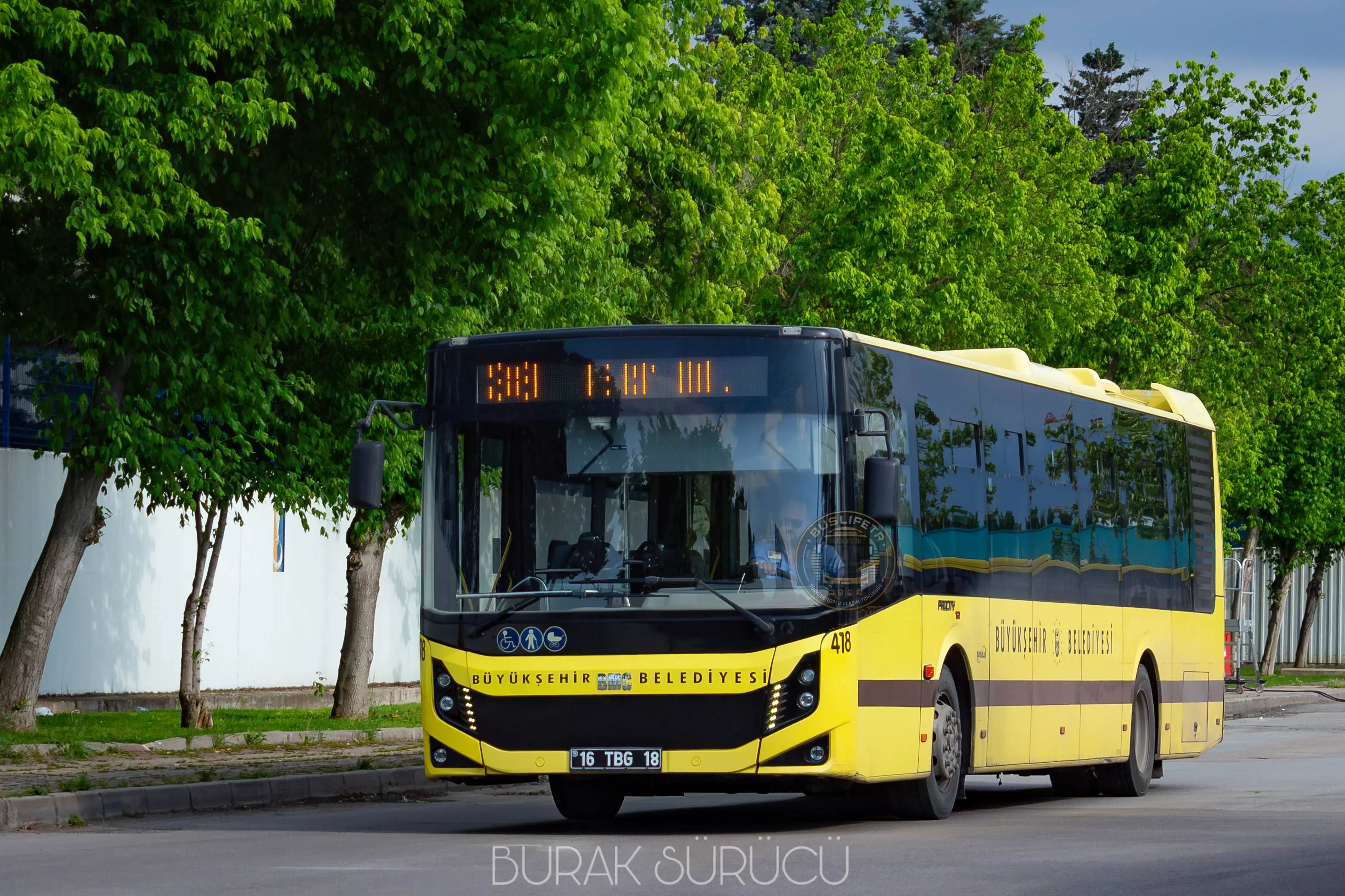 BURULAŞ / BMC Procity TR otobüs fotoğrafı 418
16 TBG 18
38 Terminal - Atatürk Caddesi
BURULAŞ Otobüs Terminali