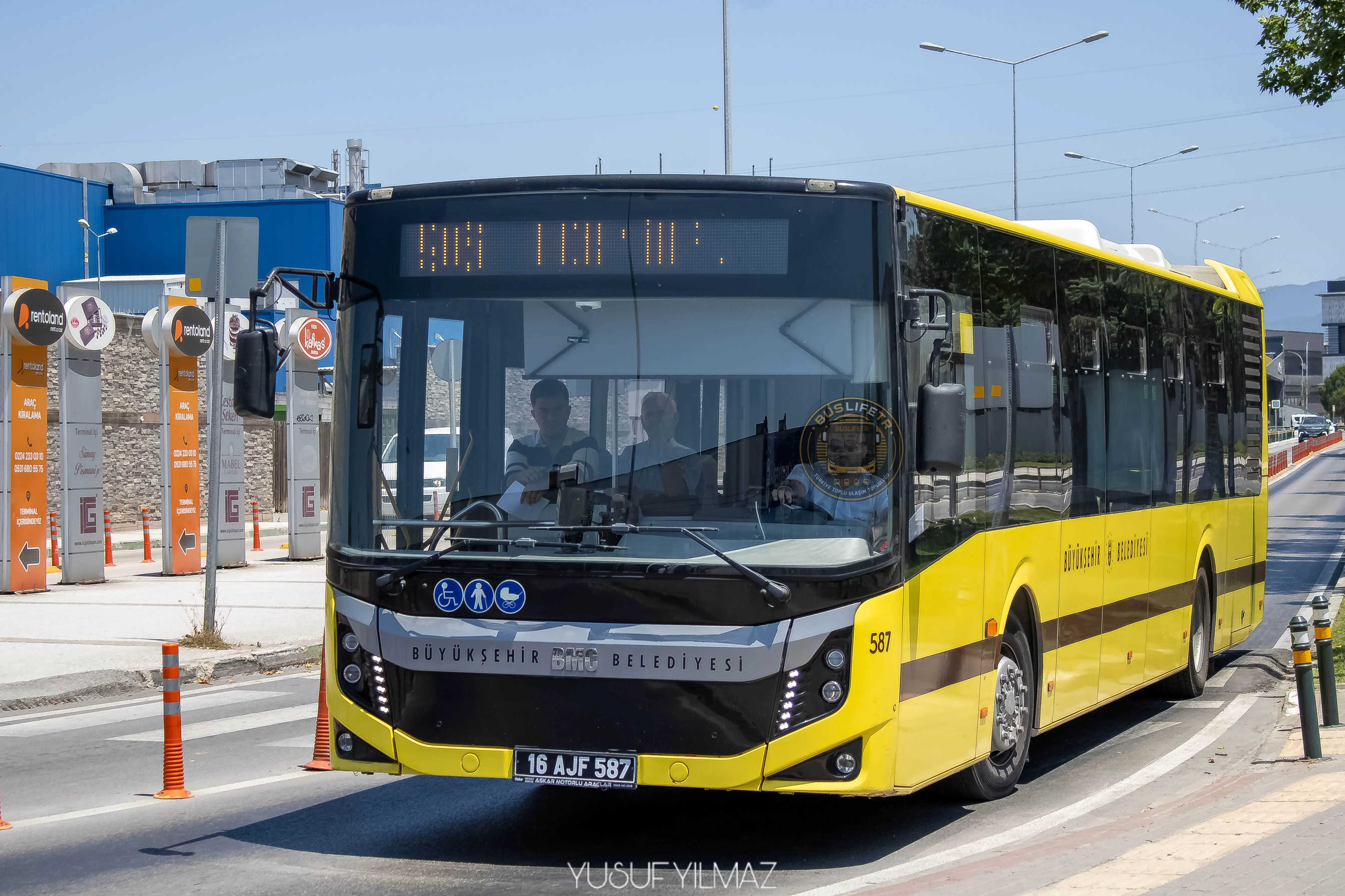 BURULAŞ / BMC Procity TR otobüs fotoğrafı 587
16 AJF 587 
BURSA OTOGAR