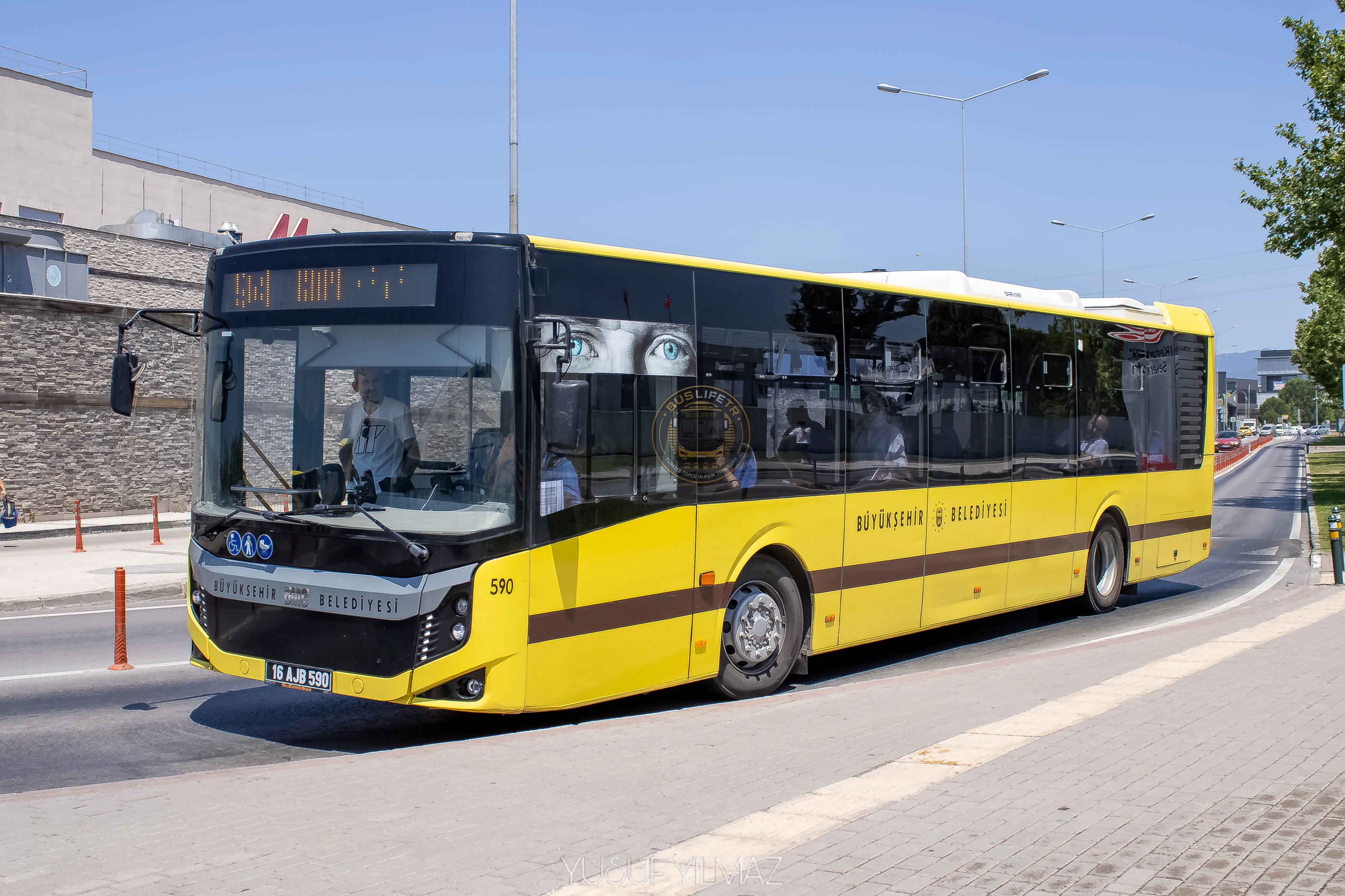 BURULAŞ / BMC Procity TR otobüs fotoğrafı 590
16 AJB 590 
BURSA OTOGAR