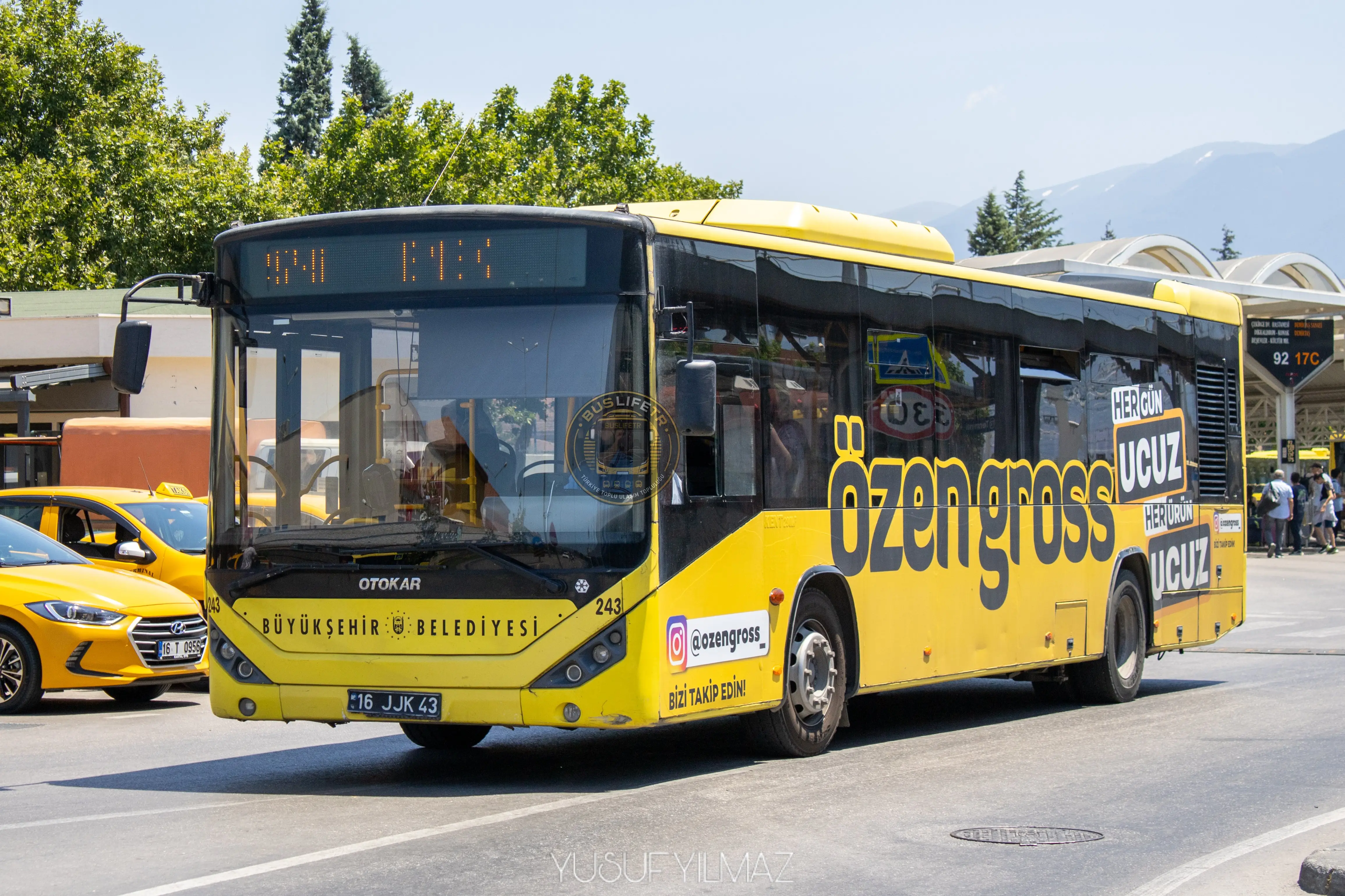 BURULAŞ / Otokar Kent 290LF otobüs fotoğrafı 243 
16 JJK 43
BURSA OTOGAR