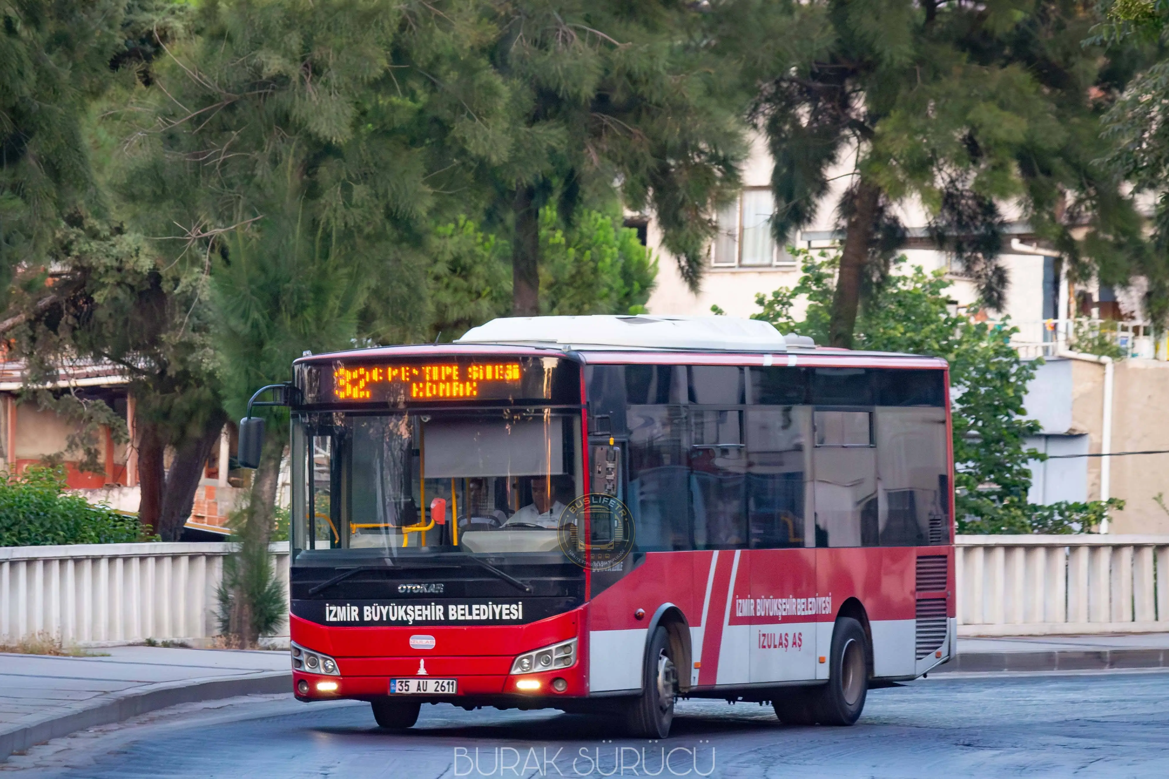İZULAŞ / Otokar Doruk 220LE otobüs fotoğrafı 35 AU 2611
32 Çimentepe Sitesi - Konak
Konak Varyant
