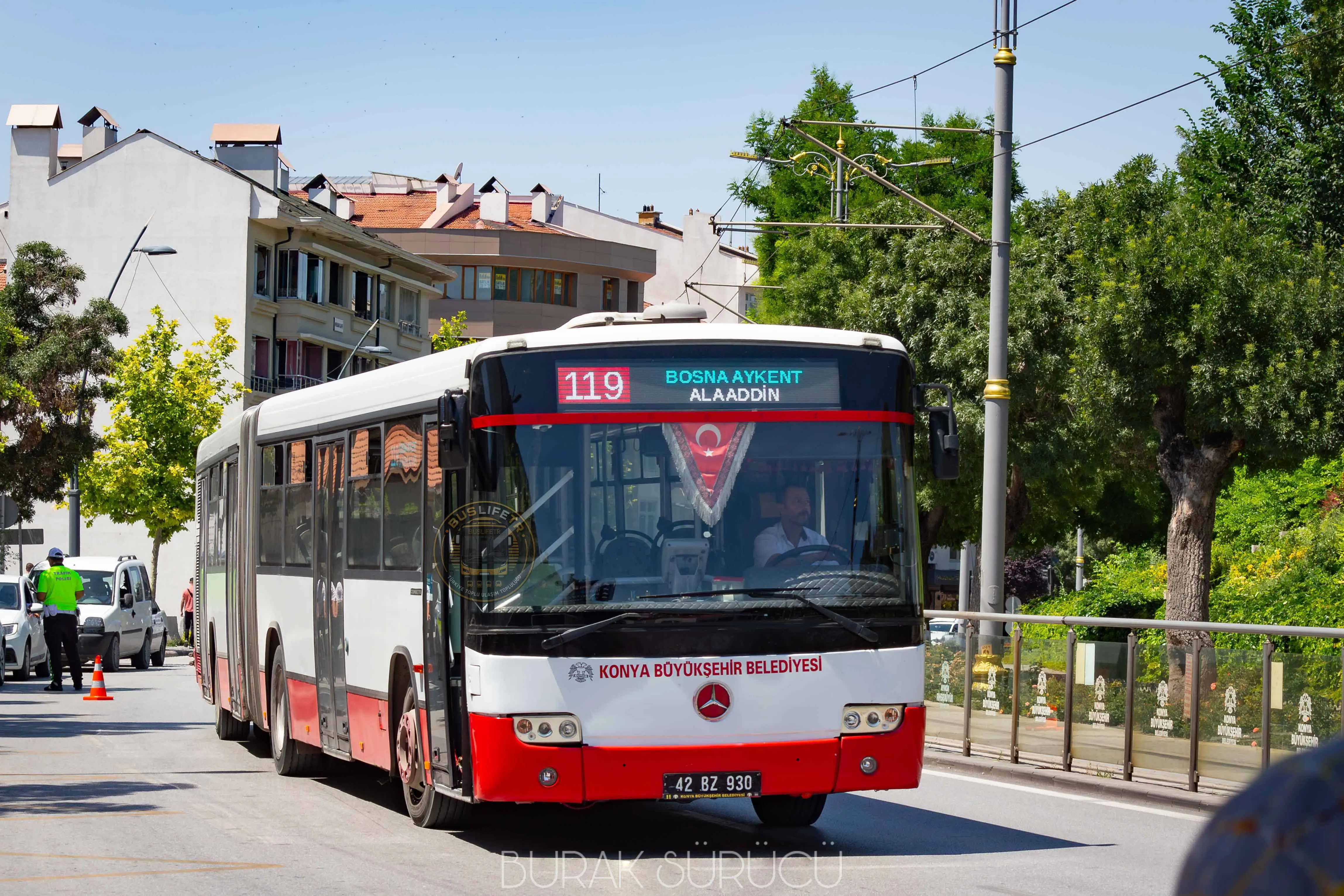 KBB / Mercedes-Benz O345 Conecto I G otobüs fotoğrafı 42 BZ 930
119 Bosna Aykent - Alaaddin
Alaaddin Bulvarı