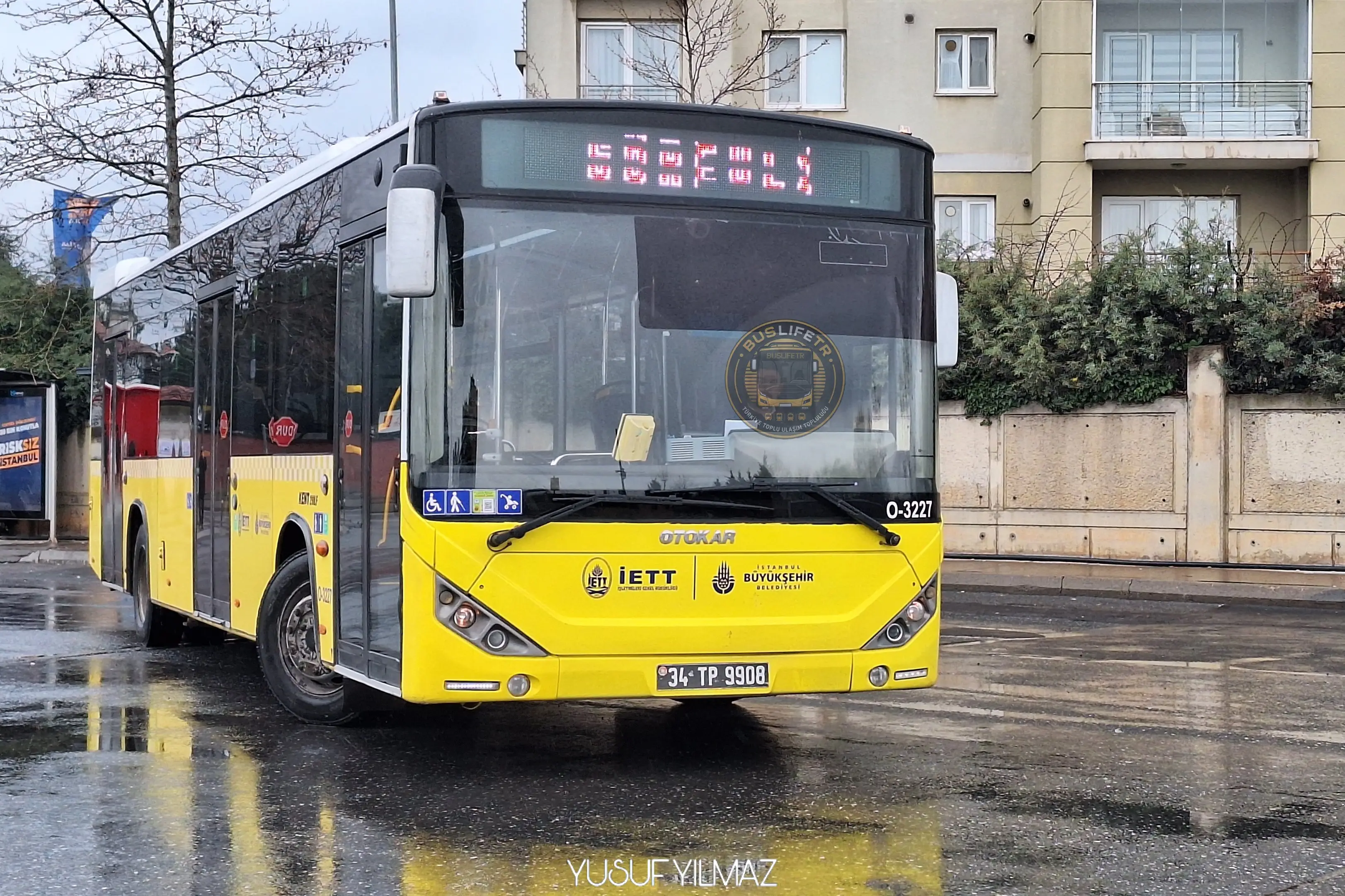 İETT / OTOKAR KENT 290LF otobüs fotoğrafı O3227 & 34 TP 9908 
SULTANBEYLİ PERONLAR / İSTANBUL